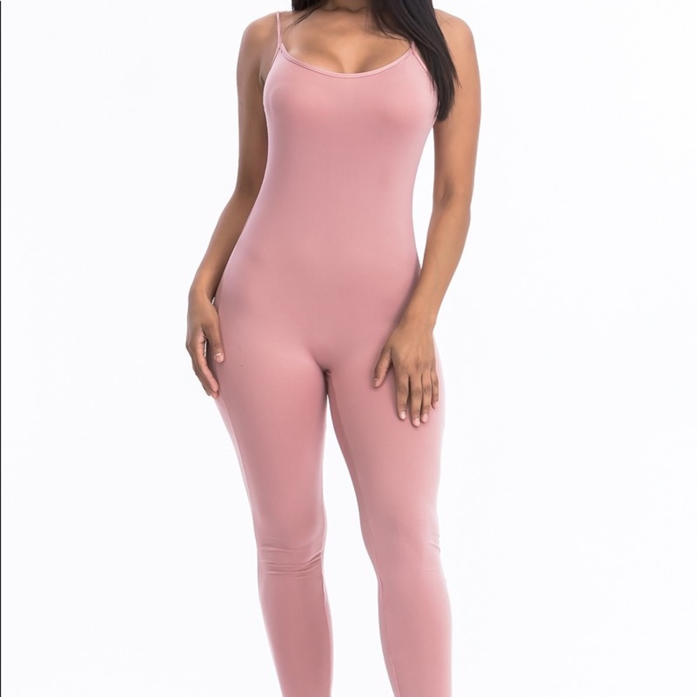 Basic Mauve jumpsuit